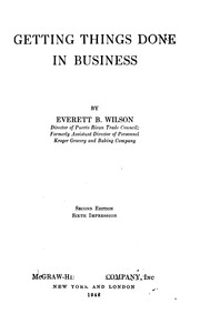 Getting Things Done In Business