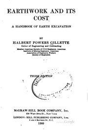 Earthwork And Its Cost, A Handbook Of Earth Excavation