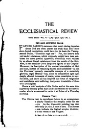 The Ecclesiastical Review