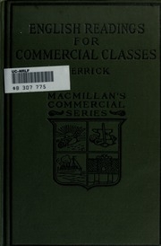 ... English Readings For Commercial Classes