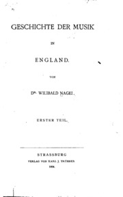 Geschichte Der Musik In England