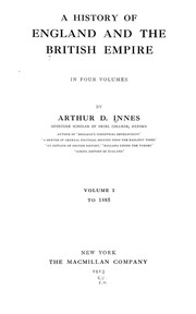 A History Of England And The British Empire ..