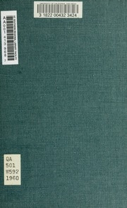 The Axioms Of Descriptive Geometry