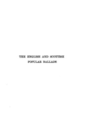The English And Scottish Popular Ballads