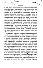 The Elements Of Qualitative Chemical Analysis: With Special Consideration Of The Application Of ...