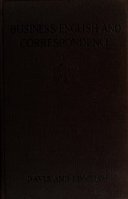 Business English And Correspondence