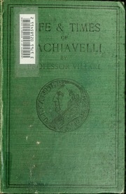 The life and times of Niccolò Machiavelli
