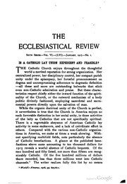 The Ecclesiastical Review