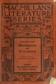 Selections From Wordsworth And Tennyson