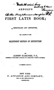 أول كتاب لاتيني