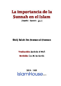 La importancia de la Sunnah en el Islam