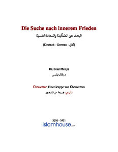 Die Suche nach innerem Frieden