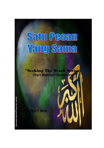 Satu Pesan Yang Sama