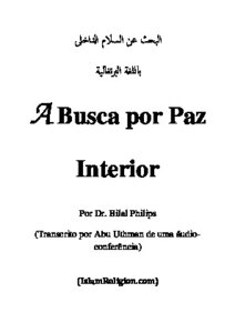 A busca por Paz Interior