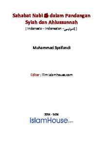 Sahabat Nabi dalam Pandangan Syiah dan Ahlussunnah