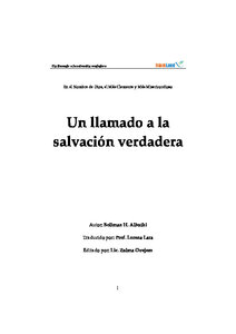 Un llamado a la salvaci oacute n verdadera