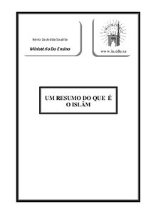 Um Resumo Do Que Eacute O Islam