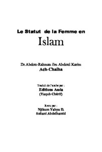 La femme sous l rsquo abri de l rsquo islam