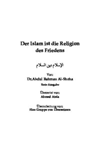 Der Islam ist die Religion des Friedens