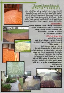 Printed Concrete And Interlock Tiles