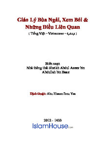 Gi aacute o L yacute B ugrave a Ngải Xem B oacute i amp Những Điều Li ecirc n Quan
