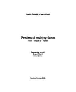 Predznaci Sudnjeg dana mali srednji veliki