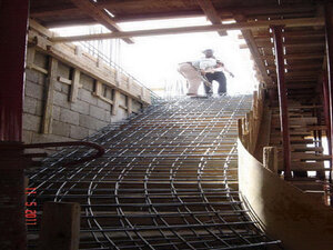 Execution Of Concrete Stairs