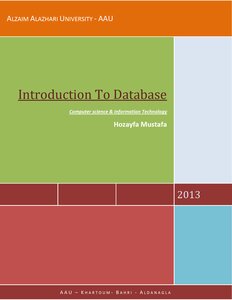 كتاب Introduction to Database pdf