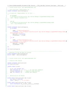الأعمال التطبيقية لدورة تعلم SQLSERVER من الصفر - الجزء الأول