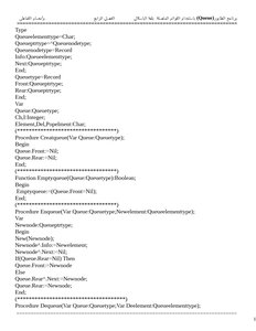 Programming Queue Using Linked List
