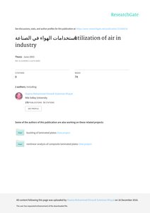 Use Of Air In Industry