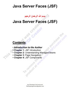 وجوه خادم جافا (JSF)
