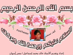 تعليم FontTwister