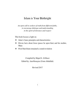 Islam Is The Religion Of Instinct - Islam Is Your Birthright - In English