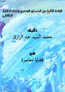 Article Two Of The Egyptian Constitution And The Danger Of Sectarian Explosion
