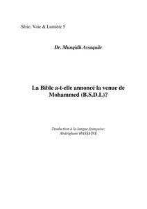 كتاب هل بشر الكتاب المقدس بمحمد صلى الله عليه وسلم - اللغة الفرنسية pdf