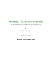 The Qur'an - The Bible - The Torah - And Science [english]