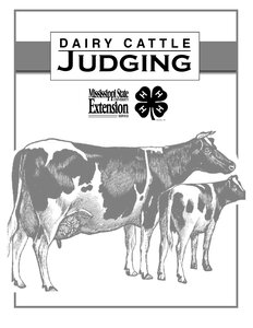كتاب Dairy cattle judging pdf