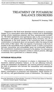 كتاب 2. Treatment of potassium balance disorders pdf