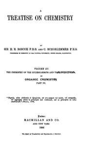 The Oldest And Most Important Book On Organic Chemistry In English