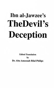 # The Devil's Deception - Tabees Iblis # Author: Ibn Al-jawzee's - Ibn Al-jawzi