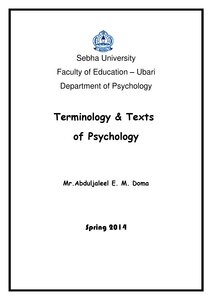 Texts And Terms