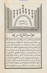 شرح الكفراوي على متن الآجرومية - حسن الكفراوي (ط بولاق 1846)