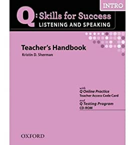 مهارات النجاح في الاستماع والتحدث: مقدمة: كتاب المعلم مع قرص مضغوط لبرنامج الاختبار (منتج وسائط مختلطة) - مشترك  ارض الكتب