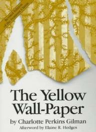 ورق الحائط الأصفر  ارض الكتب