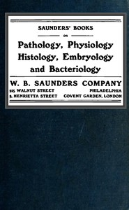 سوندرز في علم الأمراض وعلم وظائف الأعضاء وعلم الأنسجة وعلم الأجنة وعلم الجراثيم  ارض الكتب