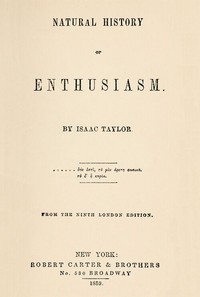 Natural Histo r y Of Enthusiasm ارض الكتب