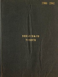 ارض الكتب تجارة الخريف والعطلات ، موسم 1900-1901 ، نيرليش وأمبير. شركة كتالوج مصور 