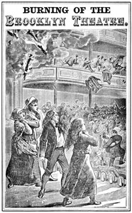 Burning Of The Brooklyn Theatre A Thrilling Personal Experience! Brooklyn's Ho r ro r . Wholesale Holocaust At The Brooklyn, New Yo r k, Theatre, On The Night Of December 5th, 1876 ارض الكتب