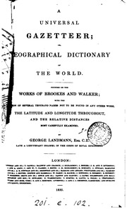 معجم جغرافي عالمي: أو قاموس جغرافي للعالم  